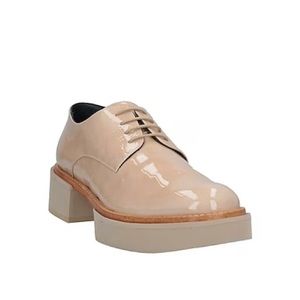 Paloma Barcelo Patent Leather Platform Loafers